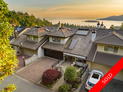 Upper Caulfeild Row House (Non-Strata) for sale: 3 bedroom